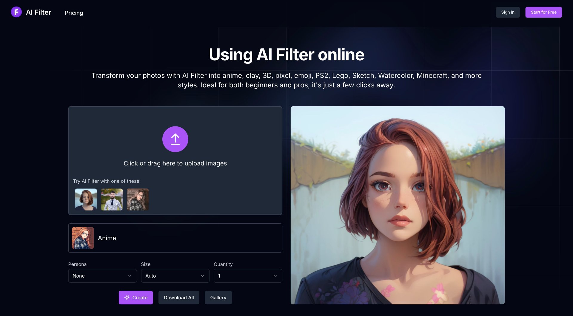AI Filter
